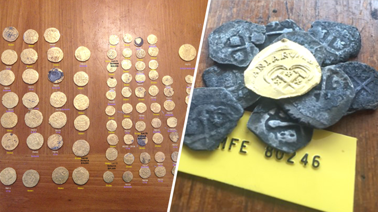 $1M in gold coins stolen after discovery of 1715 shipwreck found – NBC 6 South Florida