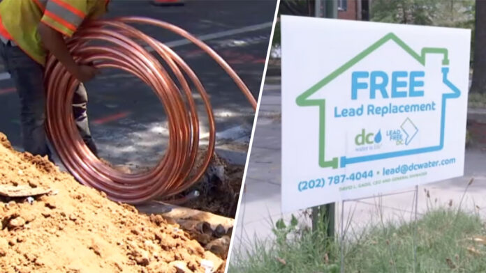 As DC Water replaces lead pipes, some residents face damage bills – NBC4 Washington
