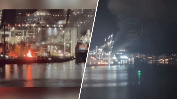Fire breaks out in cargo yard at PortMiami – NBC 6 South Florida