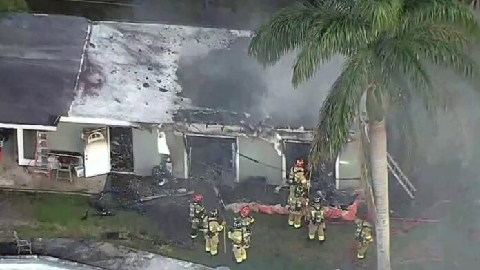 Fire in Davie burns house – NBC 6 South Florida