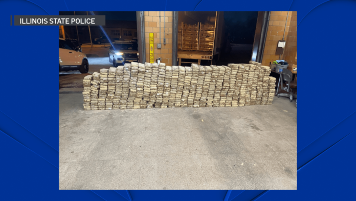 Illinois State Police seize $40M of cocaine from semi along I-80 near Iowa – NBC Chicago