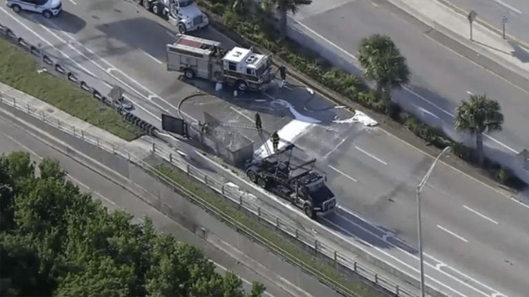 Truck on fire snarls traffic on MacArthur Causeway at Watson Island – NBC 6 South Florida