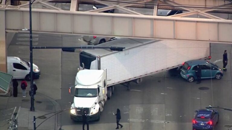 Crash involving semi-truck closes Cicero Ave. in both directions – NBC Chicago