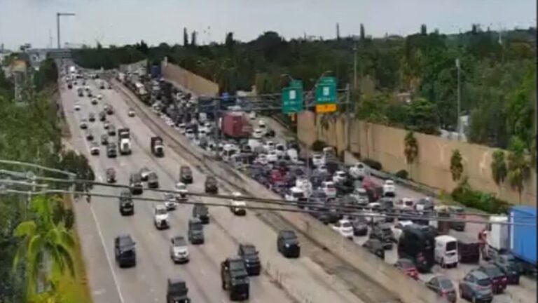 I-95 accident shuts down northbound lanes at State Road-924 – NBC 6 South Florida