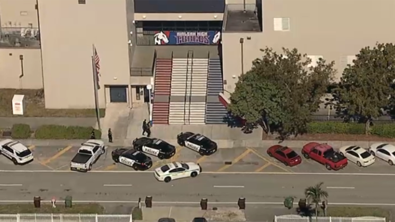 Large police presence at Hialeah Senior High School – NBC 6 South Florida