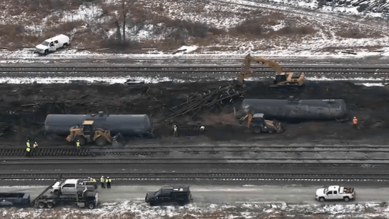 NW Indiana train derailment spills ethanol in railyard, cancels Amtrak service – NBC Chicago