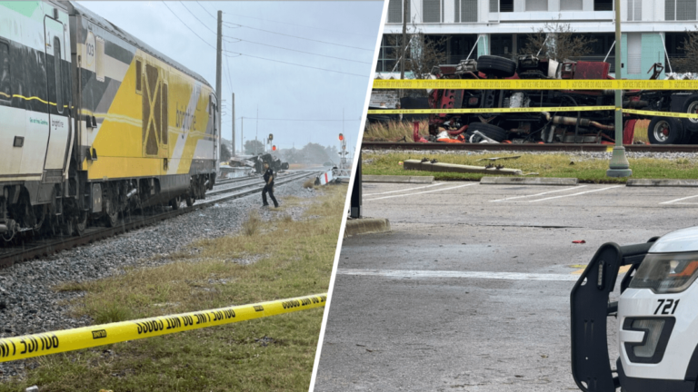 Police respond to apparent Brightline train and firetruck crash in Delray Beach – NBC 6 South Florida