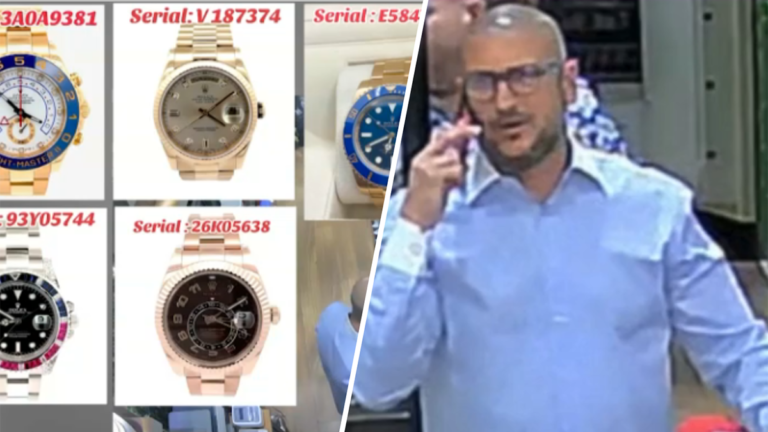 Police search for man who allegedly took 5 Rolexes from Sweetwater shop – NBC 6 South Florida