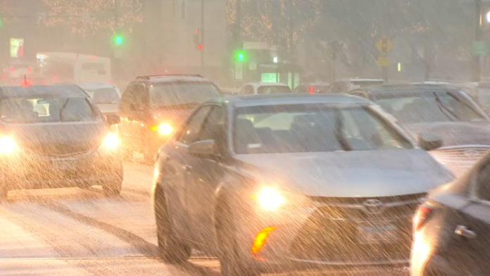 ‘Arctic blast’ with snow showers, squalls – NBC Chicago