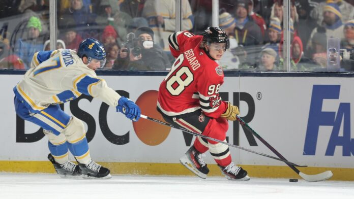 Cam Fowler scores twice, Blues beat Blackhawks in Winter Classic – NBC Chicago